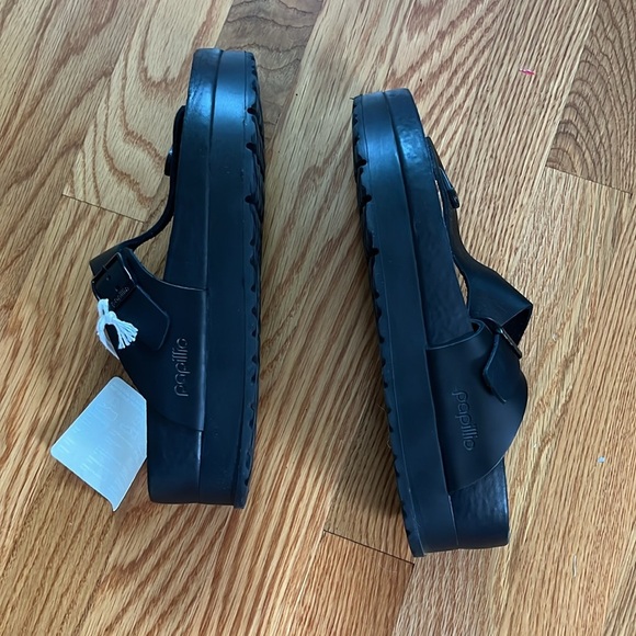 Birkenstock Gizeh PAP Flex Platform Leather Sandals Size 8 NWT - Picture 11 of 17